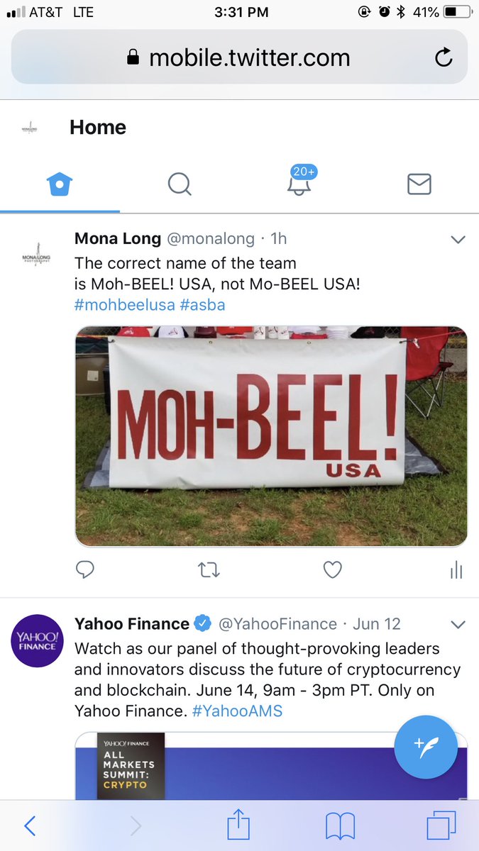 monalong's tweet photo. @FOX10News The #asba team is Moh-Beel! USA not Mo-Beel USA!  #WALA @FOX10News #mobilealabama #mohbeelusa https://t.co/7nnnHc0frh