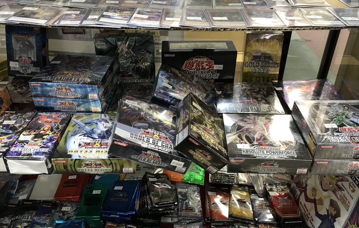 秋葉原チェルモ Cherumoakiba 遊戯王 希少絶版box未開封や 絶版パックなど 店内多数ございます お探しの物がありましたら是非お越しください
