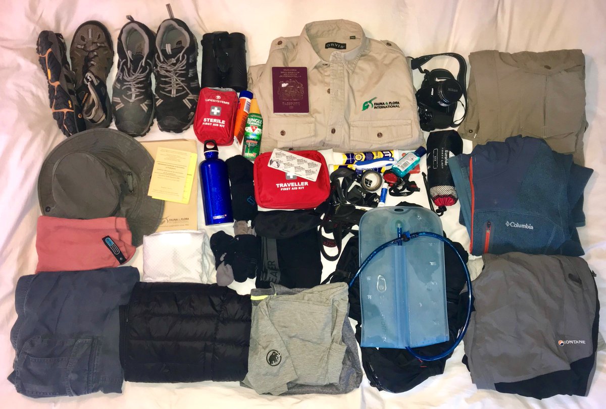 nickjohnbubb's tweet photo. Saturday nights in are OK when you're packing for adventures! #Africa calling... @FaunaFloraInt #ProjectVisits #TourGuide #Mozambique #Niassa #Kenya #Packlight https://t.co/5RcTbzI9g4
