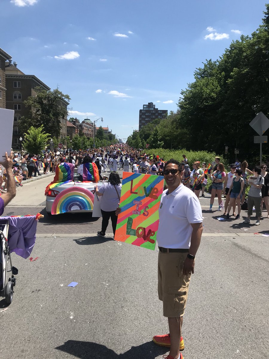 OanaBrooks's tweet photo. @KissMyMahogany Her opponent @ivanjbates was there as well! Happy #pridebaltimore #PrideMonth2018 #Pride https://t.co/fAlrjC5LzE