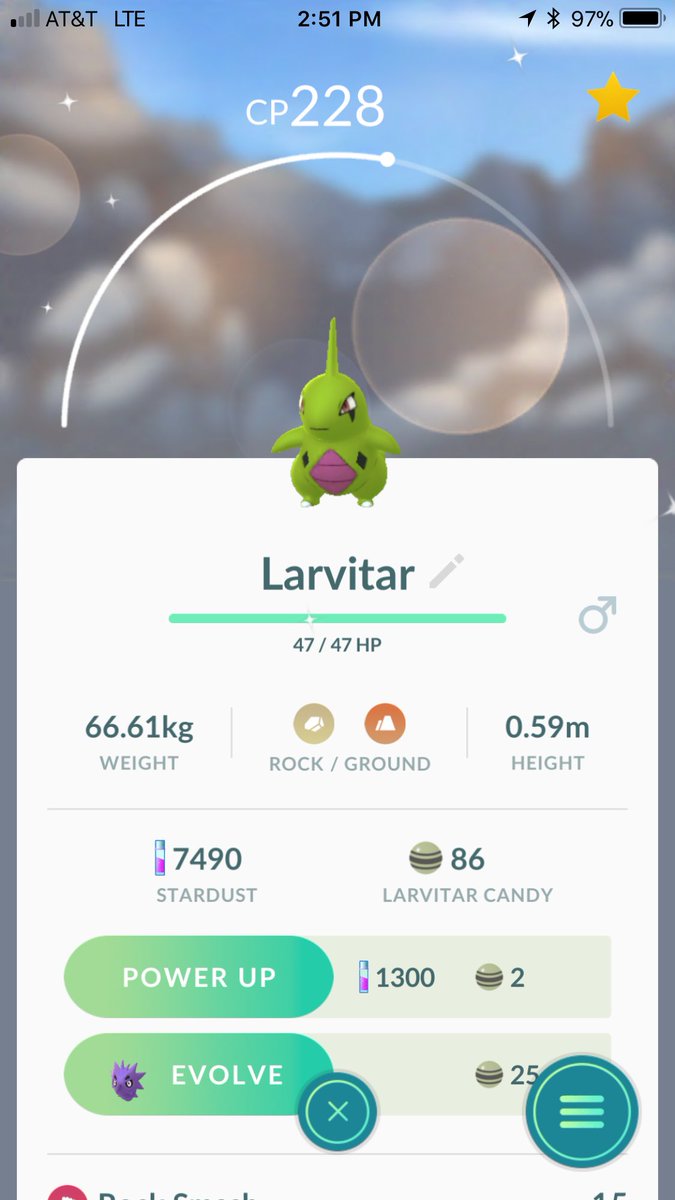 STABCASTdotORG's tweet photo. Our Trainers went out and enjoyed #Larvitar #PokemonGOCommunityDay and came home with some shiny friends and made some Legendary waves. Did you take advantage of today’s event? https://t.co/94edLwHkYK