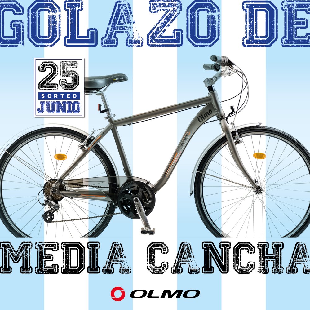 #DejemosTodo y vamos a participar de este maravilloso #SORTEO del #DiaDelPadre para ganar una hermosa bici Camino. ¡Entrá a olmobikes.com/diadelpadre/ y hacé RT para sumar chances!