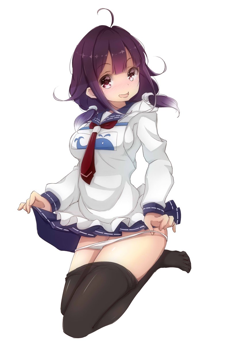 艦これ 大鯨ちゃん おパンツは白 が似合うと思う ミ O W ノ T ねヴぇのイラスト