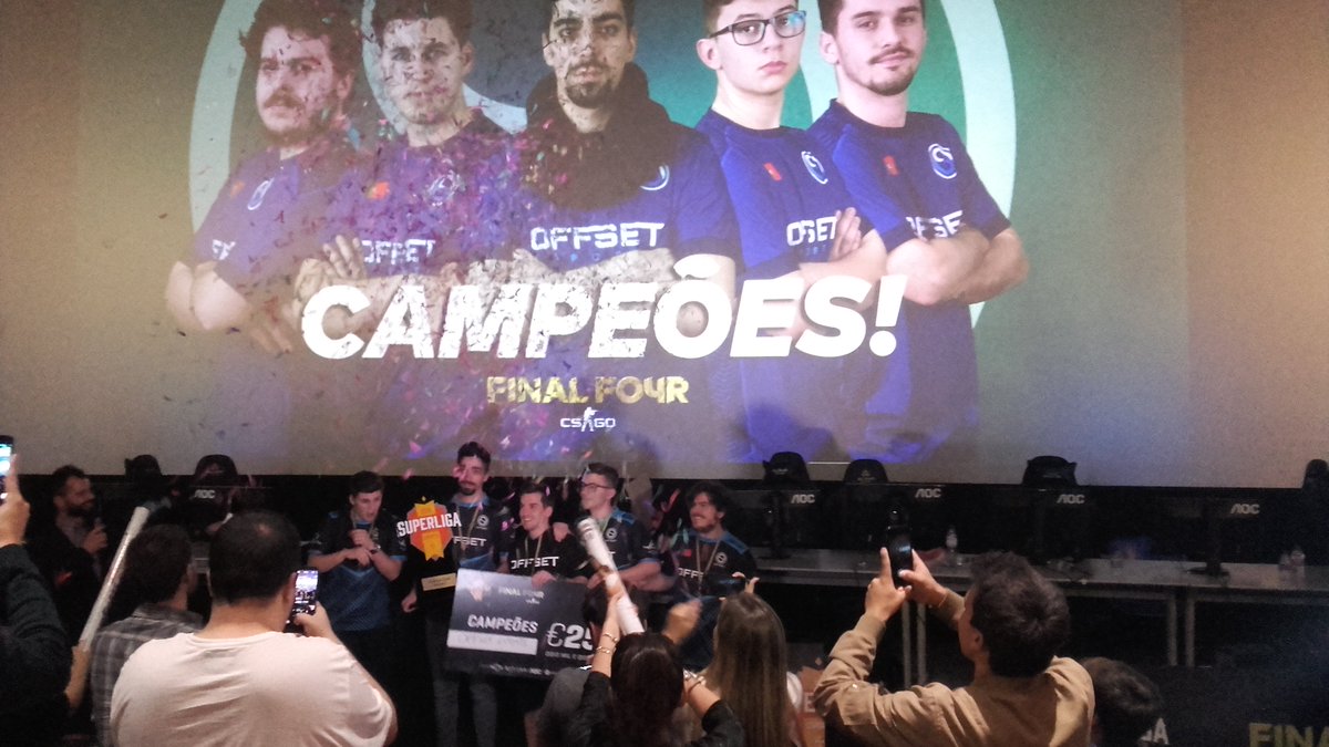 Novo campeão CS:GO da Superliga Portugal: <a href="/Offset_Esports/">OFFSET Esports</a> 💪

Muitos Parabéns!

Uma Final super bem disputada e repleta de adrenalina e emoção!
#gamer #GameReady #gaming #gaminglife #gamingnews #esports #csgo