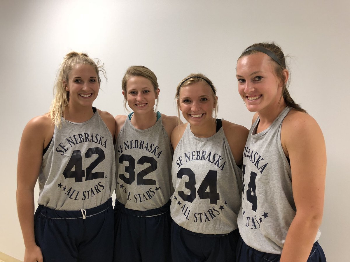 CRETEGIRLSBBALL's tweet photo. Some serious #central10 talent playing tonight! SCC all star game tips at 6 at the Truman Center in Beatrice! #studs @YorkDukeGBB @Coach_Kern @tvrdy_tom @SewardBlueJays https://t.co/Dx06omayWW