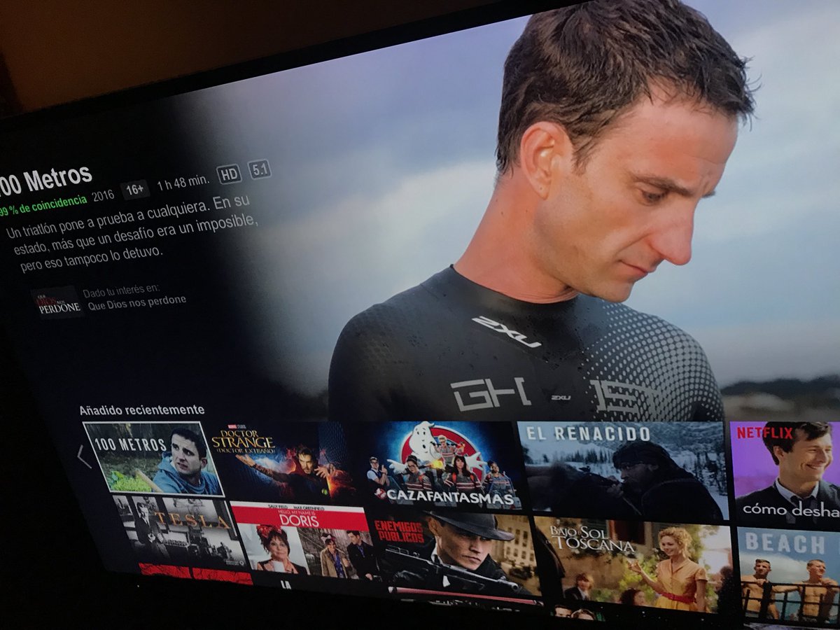 boyertriathlon's tweet photo. ‘’Esta historia trata de un hombre al que le dijeron que no podía’’ Todo un héroe sin capa @rarroyoes. @100_metros La peli ya en @NetflixES con un papelón de @DANIROVIRA #triandfun #volverlaaver #100metroslapeli https://t.co/arwURwEsit