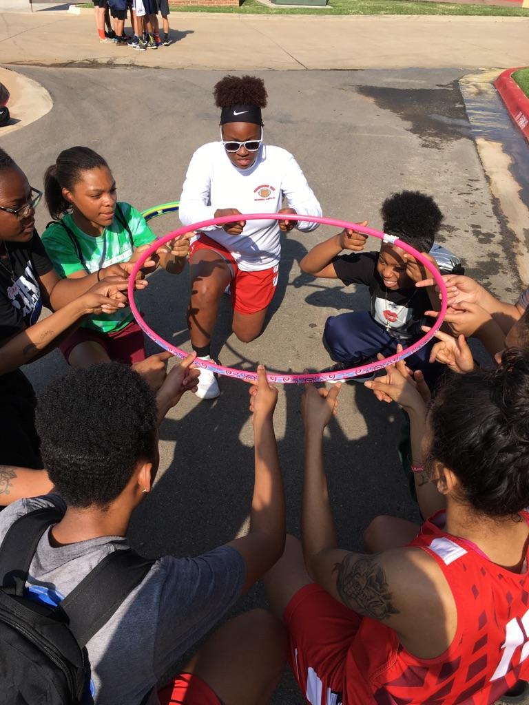 AspasiaAngelou's tweet photo. JM's LadyBears attended FCA Team Camp @ Solid Rock Gym - finishing 4th overall of 8 teams. Many thanks to our awesome Coach Derrick, Coach Hall and Coach Gina for ensuring our teams are growing in skill & unity! #JMBears #ProudPrincipal #BeTheChange @jmbearsokc @OKCPS_Athletics https://t.co/3itUMkX28w