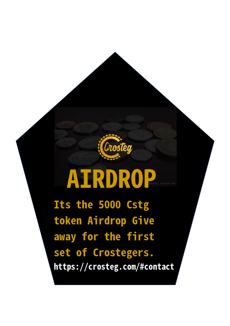 crosteg's tweet photo. #CrostegAirdrop Follow the instructions from our website at https://t.co/0d6kJgAwSb  and claim some Crosteg tokens.
We intend to reach out to the whole world. Share the news and get more rewards.
#Airdrop #Airdrops #crypto  #airdropalert @AirdropInfo3 @Airdropalertcom https://t.co/IIqQKzij6h