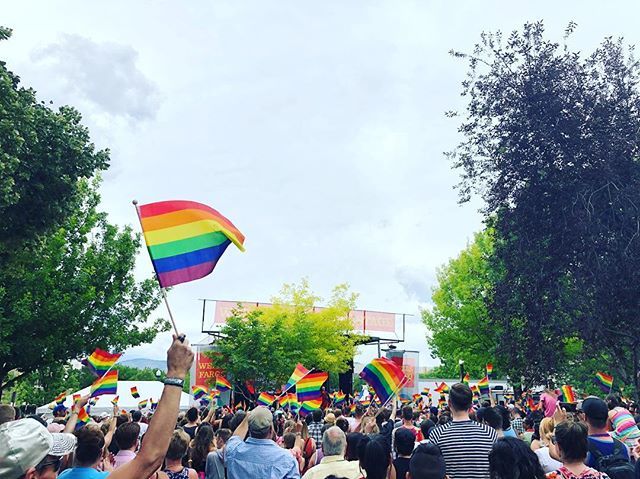 Happy #pride Boise!! Way to turn it up! 🌈 ift.tt/2teN91E