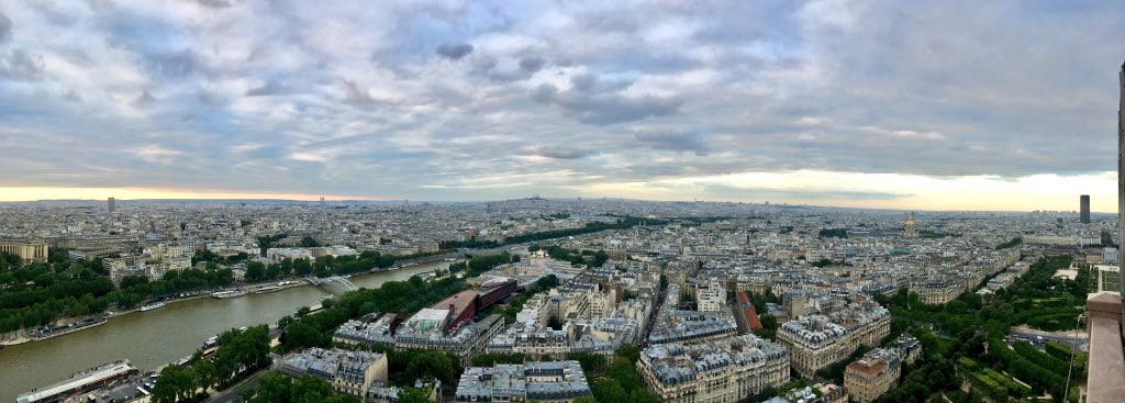 DrGuyader's tweet photo. Ending #servsig2018 at the Eiffel Tower with @BartLariviere’s announcement of a new award: the last one standing, so called “party award”☝️embedding the fun spirit of the service community (dixit @RayFiskTX)! https://t.co/hZ0ajVqHSS
