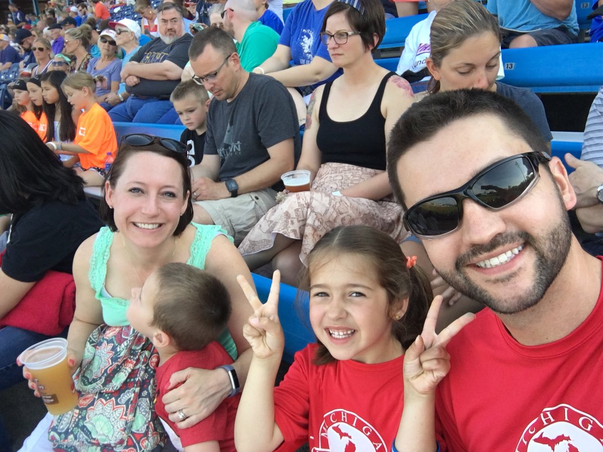 PGrostic's tweet photo. Another Whitecaps game? Why not! This one supporting Kentwood Baseball League #WMCaps https://t.co/SnDz7GJsw4