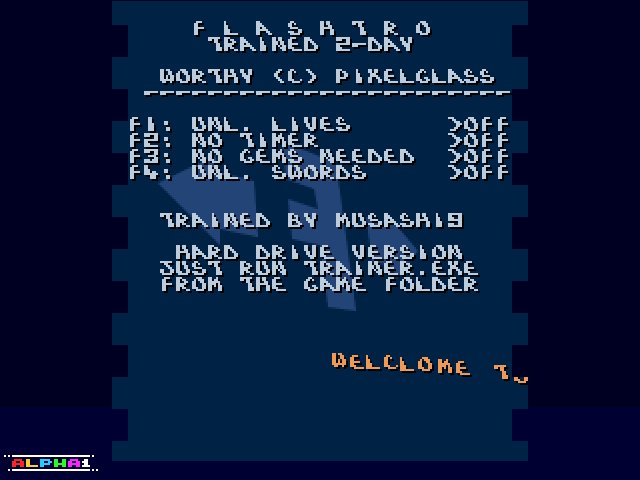 flashtro's tweet photo. https://t.co/LRG4PJpe0H
A new trainer for a new Amiga Game https://t.co/k04f0WKS9i