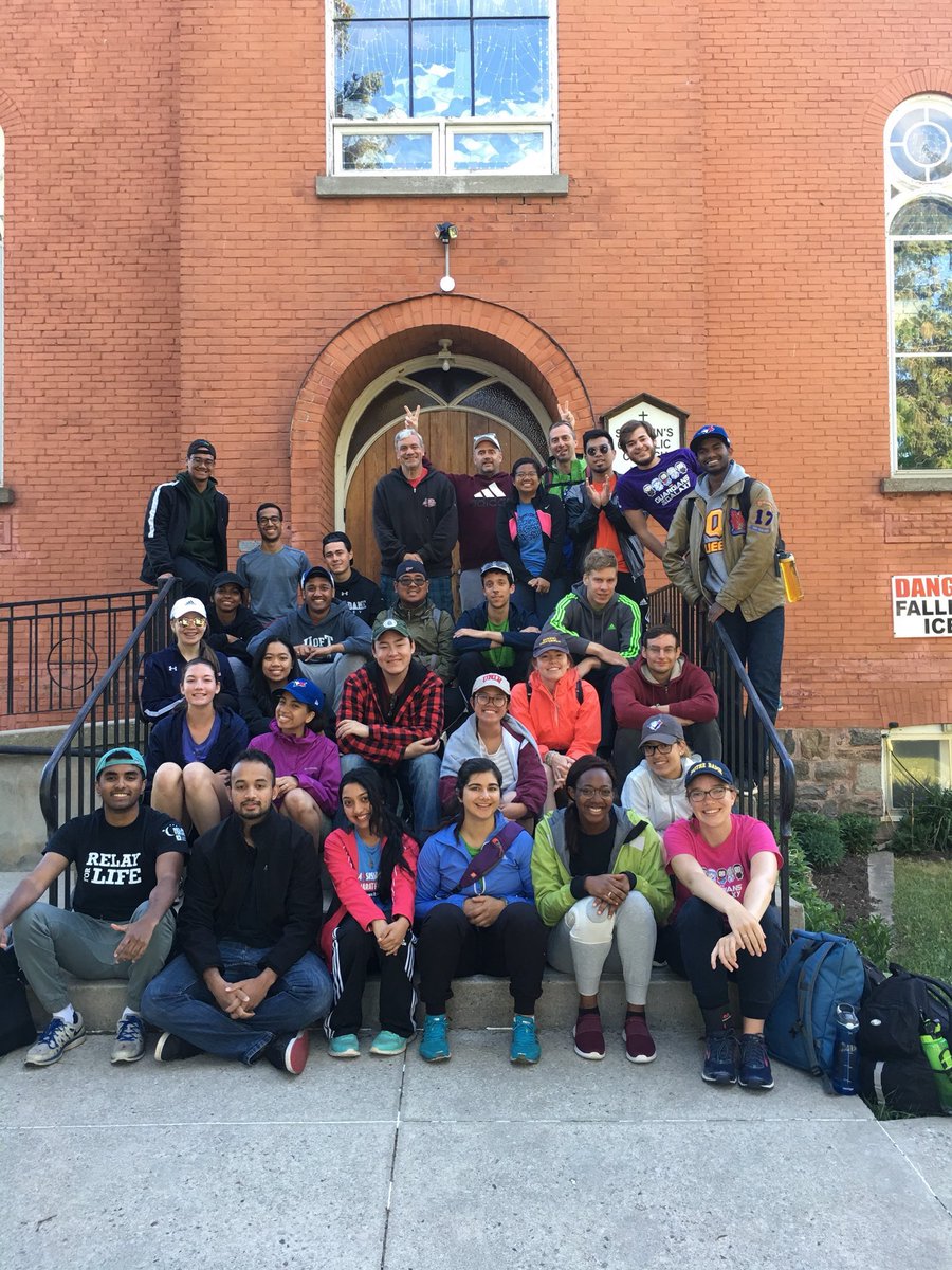 ocytoronto's tweet photo. Our #TotusTuus missionaries have completed their walking pilgrimage to @martyrsshrine1 Thanks to everyone for praying for us! https://t.co/VL9tlYFvRY