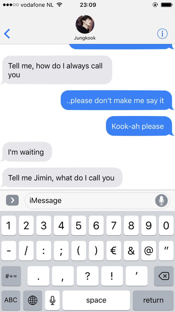 Tell him Jimin..