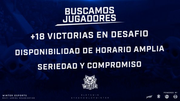 #ClashRoyale | ¡BÚSQUEDA DE JUGADORES!

Reabrimos la búsqueda de nuevos integrantes para nuestro roster de Clash Royale, si estas interesado no dudes en enviarnos un mensaje.

¡Un RT 🔁 y MG ❤️ así le llega a mas personas!

#LetsWIN ❄️