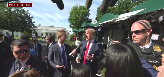 PChowka's tweet photo. REVISED with complete Q & A transcripts #POTUS meets the press–in a most unusual way by @PChowka at #HagmannReport https://t.co/JwYVW6ZZw4 @SteveDoocy @HagmannPI #MAGA #foxnews #Doocy #FoxAndFriends #Comey #Mueller #Summit #IGReport #FakeNews #DeepState #FBICorruption #tcot #ccot https://t.co/5lNtKwS0mq