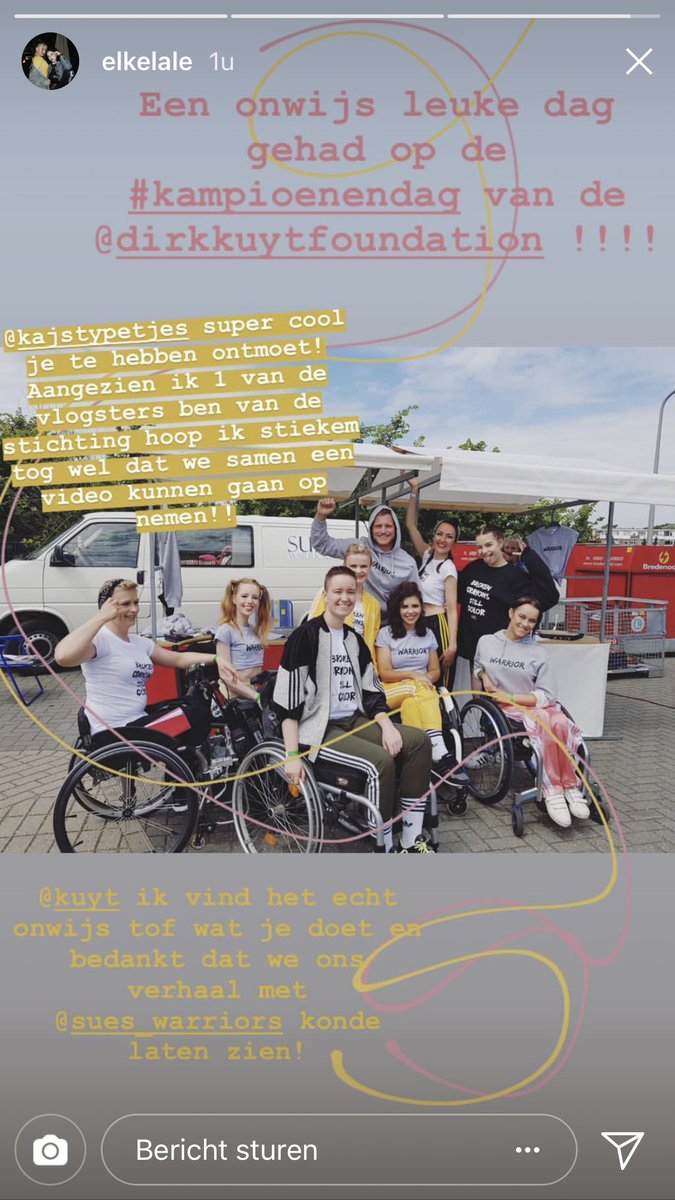 elkelale's tweet photo. Geweldige dag met @SUEs_Warriors op de kampioenendag van de @DKuytFoundation van @Kuyt Leuke ontmoeting met @kgorgels Stiekem hoop ik dat ik een keer met hem mag mee vloggen als 1 van de vloggers van SUE’s Warriors TV #brokencrayonsstillcolor #bionicmodel #amputation #foundation https://t.co/4gJ4ftBQdz
