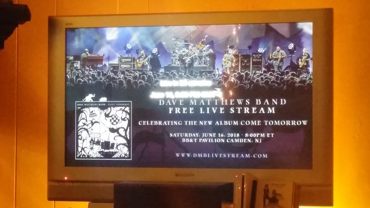 bberns_dmb's tweet photo. Thank you @davematthewsbnd & @YouTube for streaming this!! Wish I was there but this is second best! ✌❤🎶
#DMBSummerTour2018 https://t.co/CKz2ffMRwQ