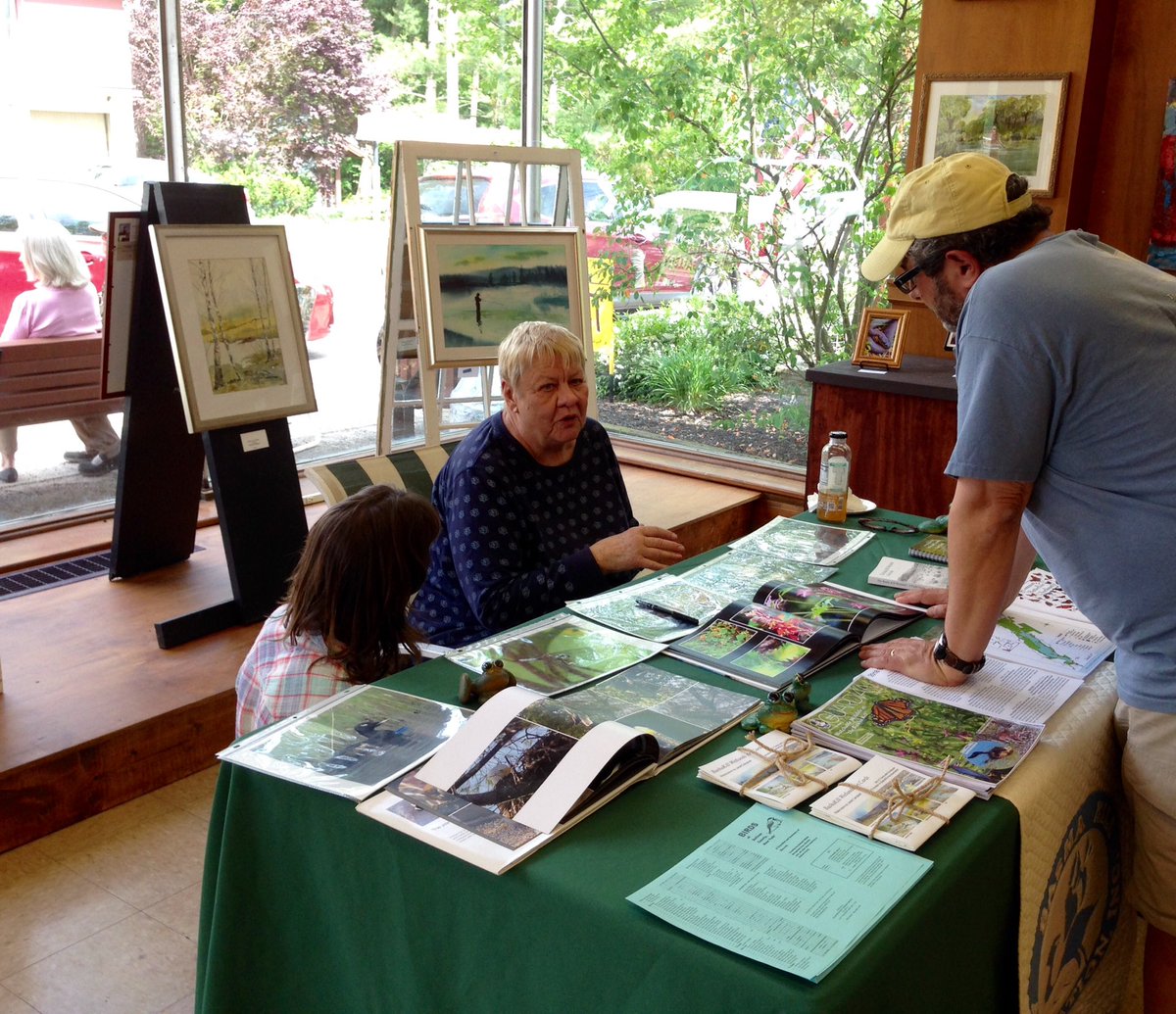 WurtsboroArts's tweet photo. The Basha Kill Association table at our current show , come learn all about the beautiful Basha Kill area! #upstateny #bashakill #nature #hiking https://t.co/7FWiYFACDK