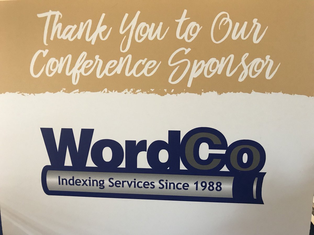 WordCoSteve's tweet photo. Had such a great time talking with authors about how to get the best digital indexes for their books - great conversation and great work being done -  thanks @TextandAcademic for a great conference! 

#TAACONF2018 #wordcoindexing #digitalindexes #digitalpublishing https://t.co/nCJV1RPIgX