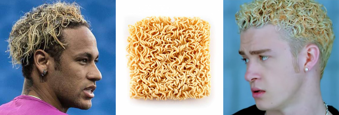 JROuin's tweet image. Who Wore It Better? @neymarjr or @jtimberlake?
#neymartimberlake #hairstyle #noodlewars #WorldCup #WorldCup2018 #SeleçãoBrasileira #GigantesPorNatureza @CBF_Futebol @NSYNC #desimpenews @desimpedidos