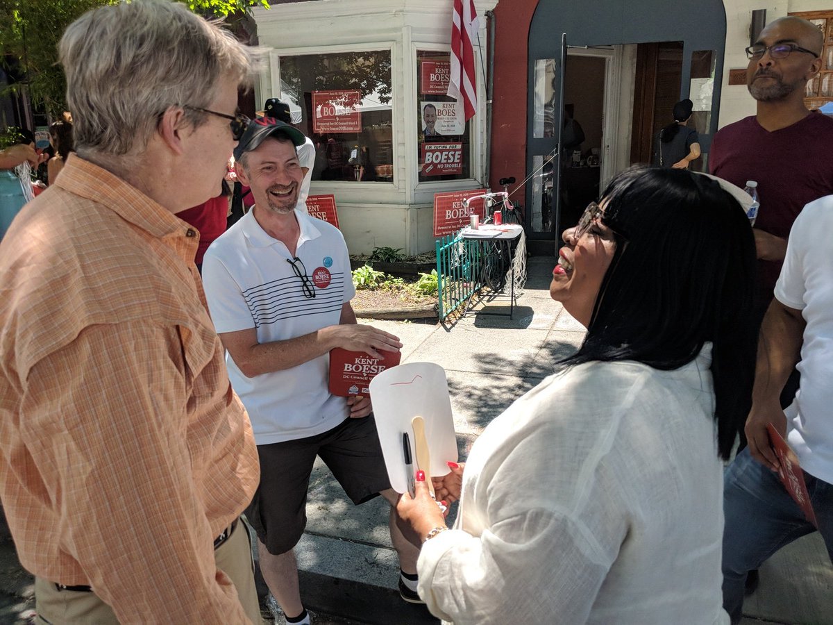 Happy to have introduced super fan <a href="/BeltwayGreg/">"Beltway" Greg</a> to Sarah Dash. Ms. Dash was my special guest at Columbia Heights Day.