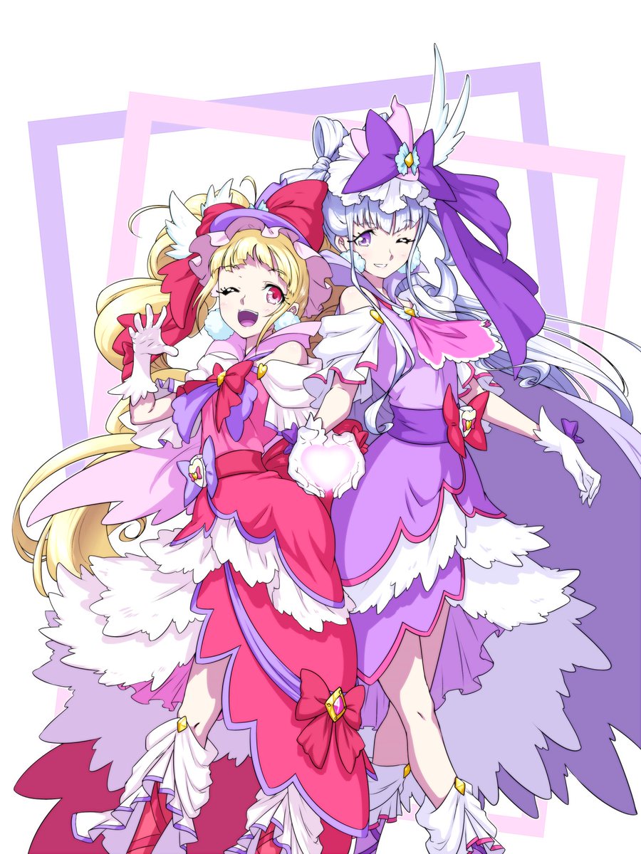 Tweet 百合キュア プリキュアカップリングイラストまとめ 随時更新 Naver まとめ