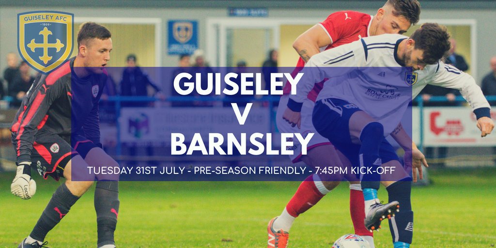 NationalTR's tweet photo. Guiseley AFC'nin 31 Temmuz tarihinde Championship ekibi Barnsley ile hazırlık maçında karşılaşacağı açıklandı. https://t.co/onfvcIMz69