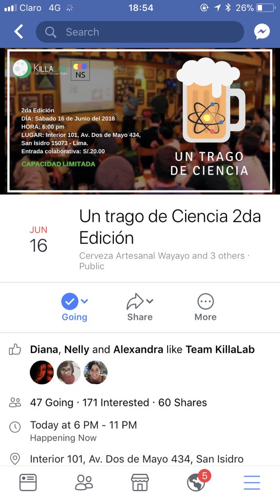 gorjeda's tweet photo. No solo interesante #untragodeciencia también súper cerveza artesanal chequeen la etiqueta! @killalab1 https://t.co/aw5ELiaCQS