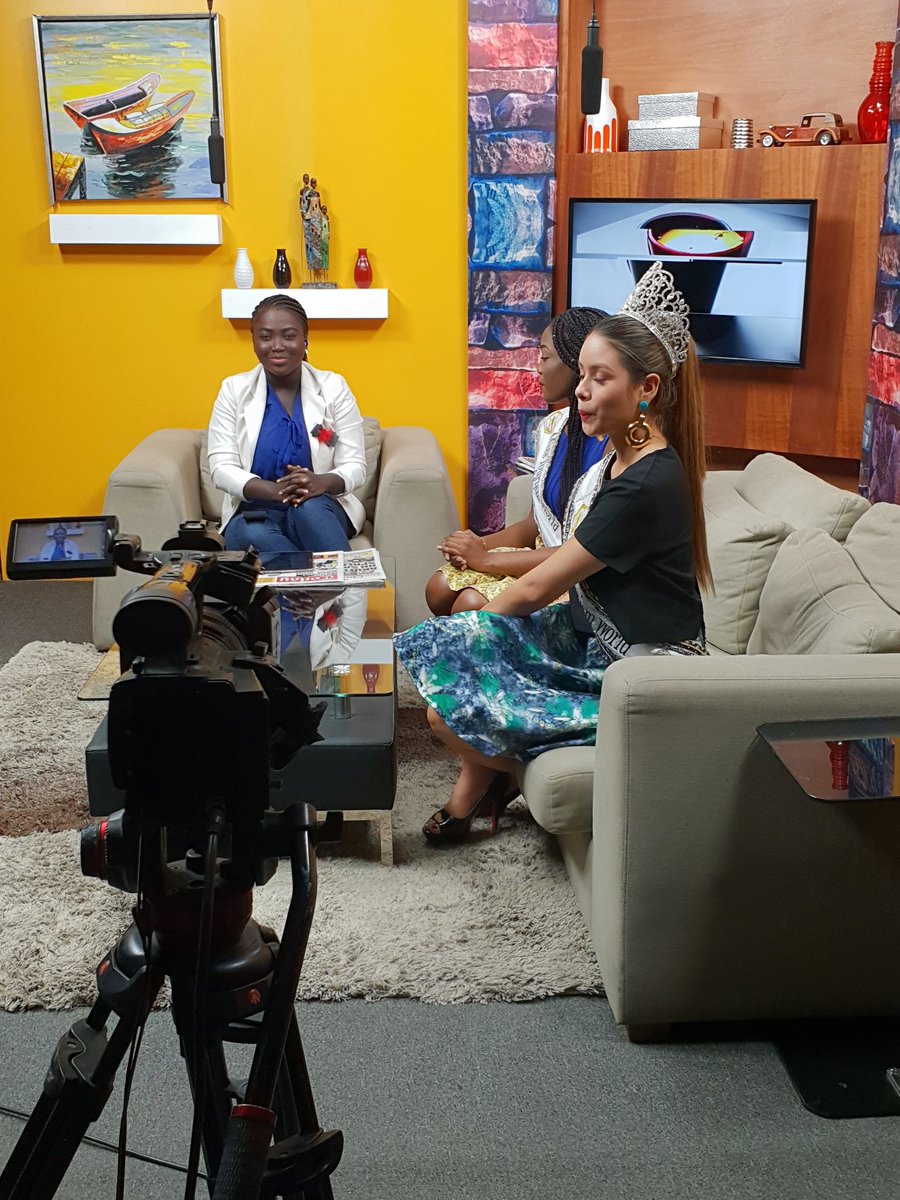 MissTurismoCol's tweet photo. Nuestra reina visito GN TV en el programa de mayor audiencia de alli...
.
.

#TvShow #MissTurismoColombia #MasQueUnReinado #Ghana #Africa #Colombia #OigoLAFM https://t.co/JuWf1jySPs