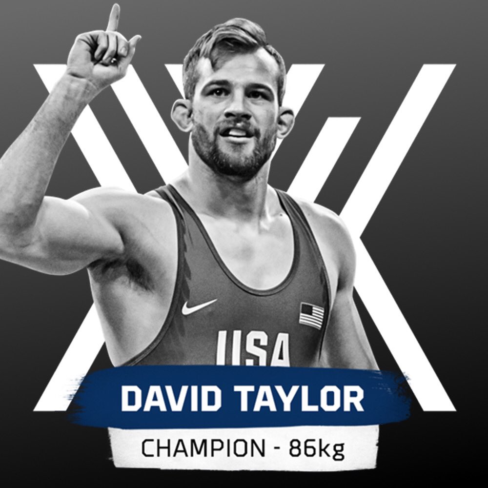 FloWrestling's tweet photo. Welcome to the World Team, David Taylor. https://t.co/bxAVxIksfW