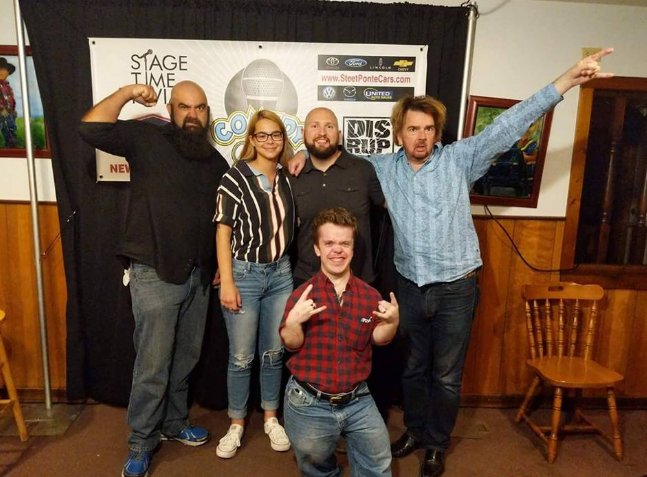 Bin_Hamin's tweet photo. It was another great night of crushing #Comedy with #HAHAHAMIN, The Beast @joelise99, 2 Tough #TomMore, Lethal Weapon @LaughFarda, and The Main Eventer KDJ @kevindowneyjr! https://t.co/c933I59Wwa