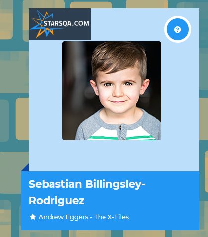 StarsQA's tweet photo. #starsQA

Welcoming our newest star... @sebastianB_R

Ask him a question here: https://t.co/GrDOhzCY20

#TheXFiles https://t.co/JaJVueGxtI