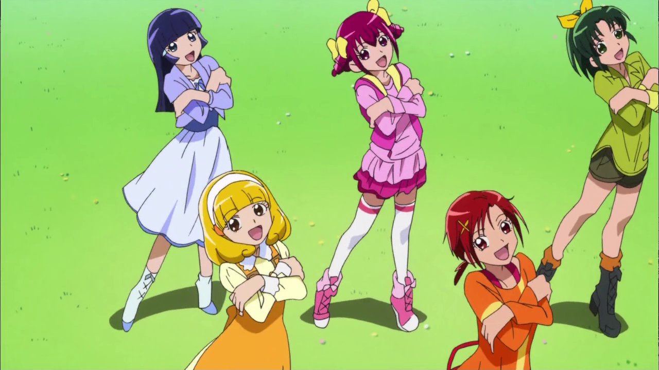 تويتر Sue A K A Sue風亭sue太 على تويتر 晴れて5人揃ったhugっと プリキュア 揃ったところでまず真っ先にやるべきは 変身時の決めポーズと決め台詞を決めることでしょう 何 ご にんそろって ゴプリキュア Precure Hugっとプリキュア T