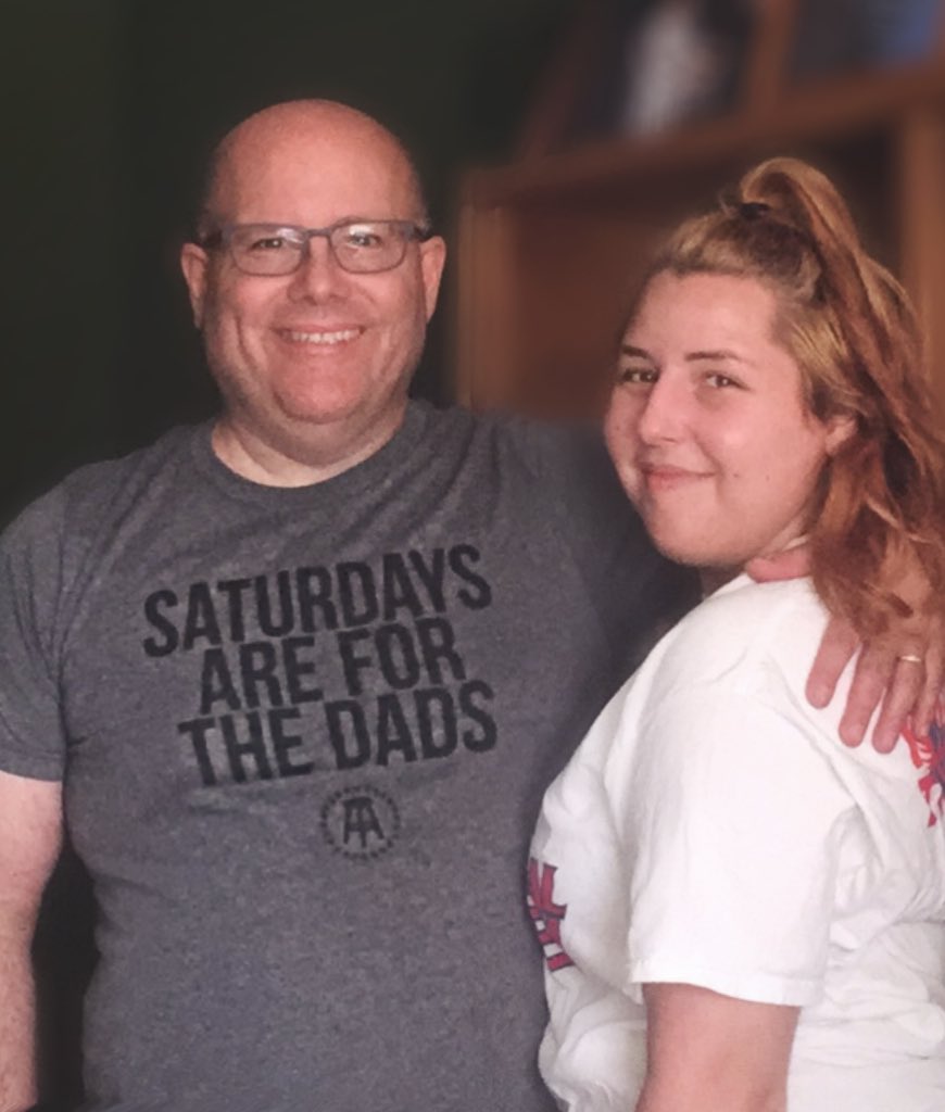 Ciconte3's tweet photo. Had to give him his shirt a day early #FathersDayWeekend #saftd @barstoolsports @stoolpresidente @BarstoolBigCat https://t.co/awGvQW46fD
