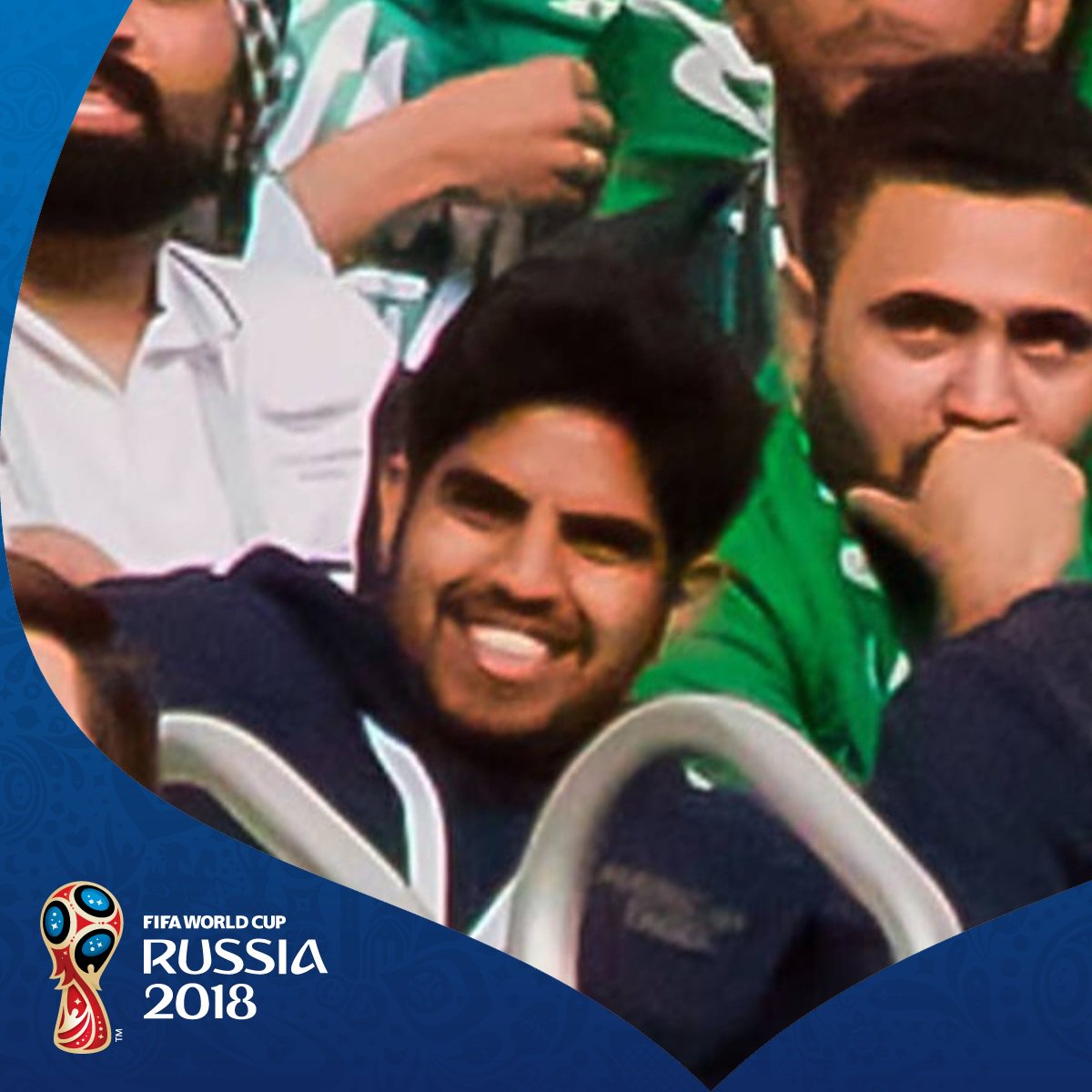 iTurki_92's tweet photo. I WAS THERE! Check out my photo from Opening Match of FIFA #WorldCup 2018  #RUSvKSA https://t.co/MjOabZdOhk