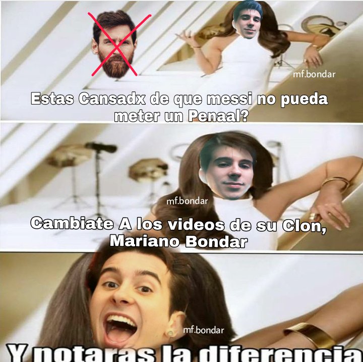 MaleOrtegaaa's tweet photo. Solo es humor. #MessiBondar https://t.co/Hml437psmN