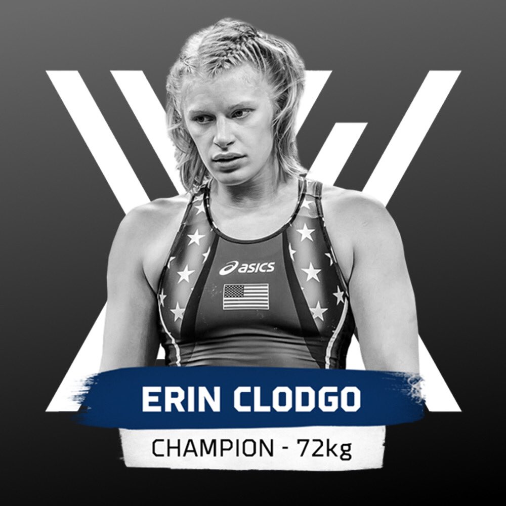 FloWrestling's tweet photo. Welcome to the World Team, Erin Clodgo. https://t.co/p3AIvhfkCh