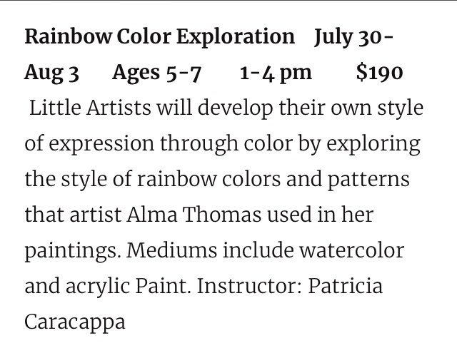 CaracappaSenora's tweet image. #Summer
#SummerArtClasses
#Smithtown
🌻💐🌺Come paint with me this summer🌺🌸💐🌻🌺