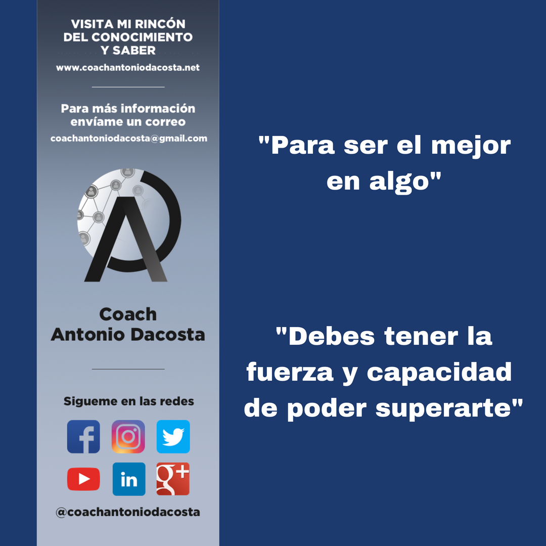 antoniodacnet's tweet photo. Cada Día Debes #Mejorar 2mm En Alguna Fase De Tu #Vida 
Para Ello Debes Tener La Capacidad Y Fuerza De Poder #Superarte 
Para Ser El Mejor Y Tu Mejor #Versión  
En Todo Lo Que #Emprendas Y Realices En La Vida
#TuMejorVersion  #DesarrolloPersonal #Superación  #Emprendedores https://t.co/9YamyErcyk