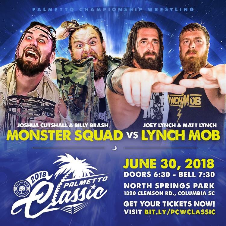Well.... this is interesting!!! Looks like The Lynch Mob will be making our debut in the great state of South Carolina!!! #mobup #PCW #palmettoclassic JUNE 30th, 2018