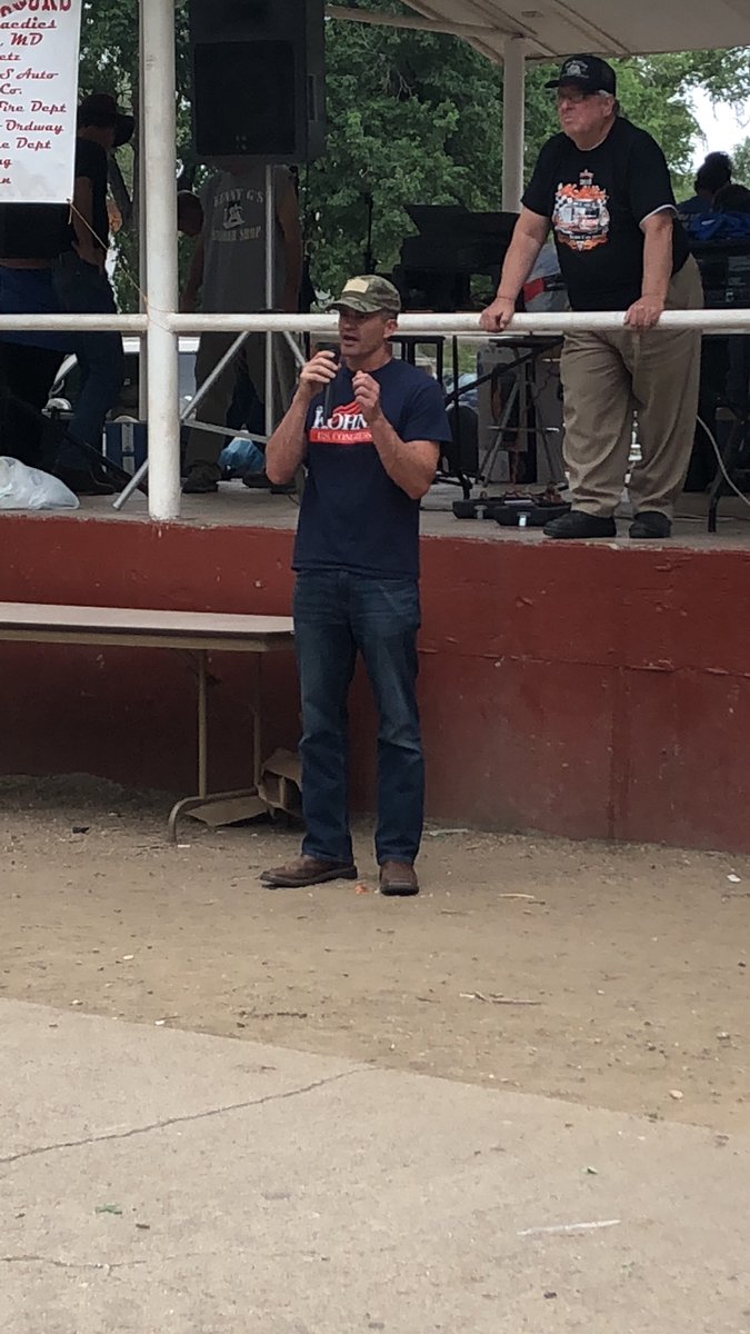 Speaking today at the #Ordwaysummerfestival. As your representative for the 4th Congressional District I will not forget about the needs of Eastern Colorado.