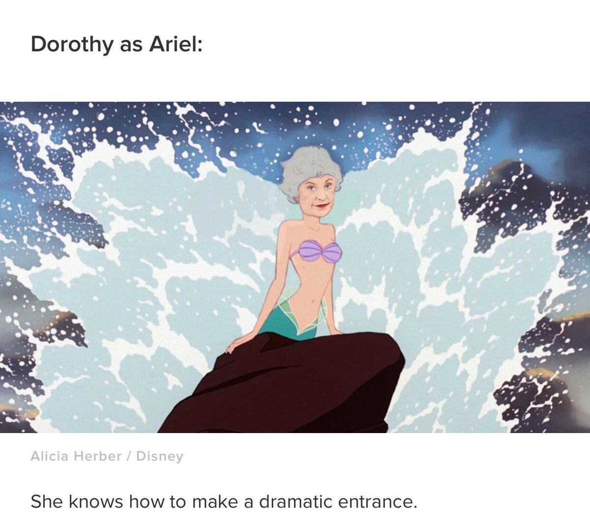 PrinceDean_24's tweet photo. This is so golden!! 😂🤣😂🤣 The Golden Girls as Disney Princesses! Lol #GoldenGirls #Disney https://t.co/LVJX0UAJmQ
