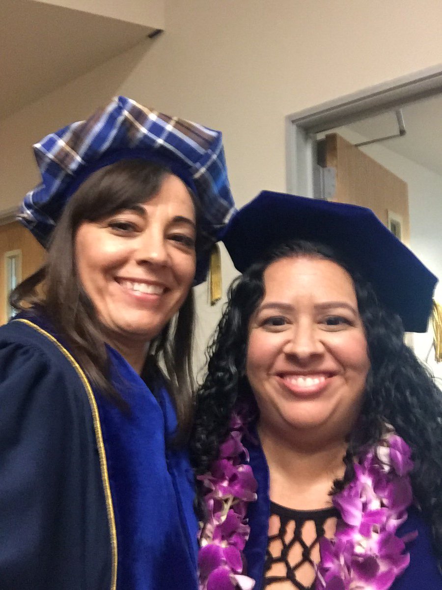 linguameister1's tweet photo. Graduation Day at UCR! Yay! Dr. Canillas is in the house! Congrats Dr. Garcia, too! #Biola #BiolaSOE https://t.co/MiqAfyVLes