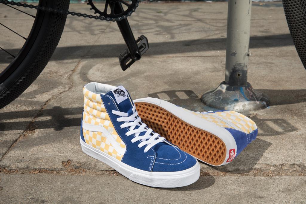 footlocker checkerboard vans