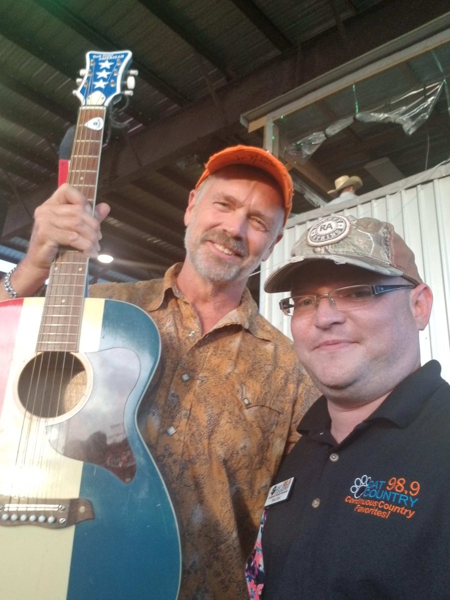 catcountry989's tweet photo. You never know who is going to show up at the rodeo. Come out and see John Schneider tonight at the Tangi Pro Rodeo. SURPRISE! https://t.co/2QsGWWWSvu