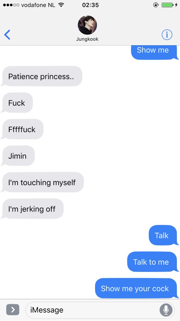 Jimin doesnt have patience