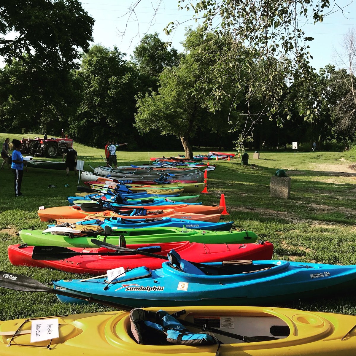 canoeoregon's tweet photo. The 2nd Rock River Adventure Triathlon was today in Oregon IL - trail run, bike, and paddle. Thanks to the racers and organizers for putting on such a unique event! See you all next year for Year 3! #Triathlon #oregonIL #kayak @BWCVBtourism @enjoyillinois https://t.co/AoJQjLPSAV
