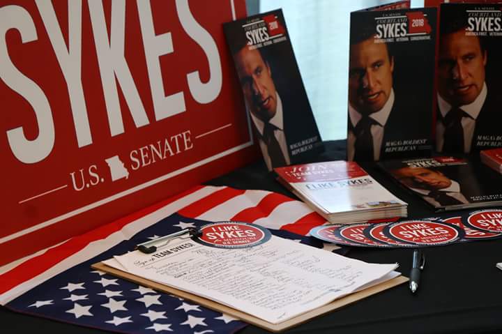 SykesforAmerica's tweet photo. Support continues to pour in. Thank you Team Sykes for signing up to knock doors and get the word out! #MOSen #MAGA #TeamSYKES https://t.co/jRVwWqbmOM