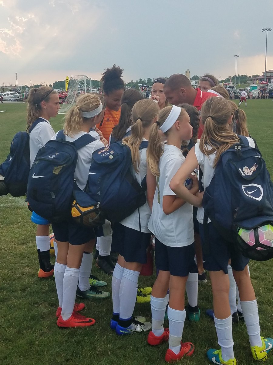 Day 3 didn't go our way.  After an hour long lightning delay we go down 1-2.  It was a great week.  Good luck in the finals tomorrow @kcfusion00g99g!  We'll be cheering you on!  #TeamKansas <a href="/KCFusionSC/">KC Fusion</a> @KSYouthSoccerAs  #regionals #presidentscup